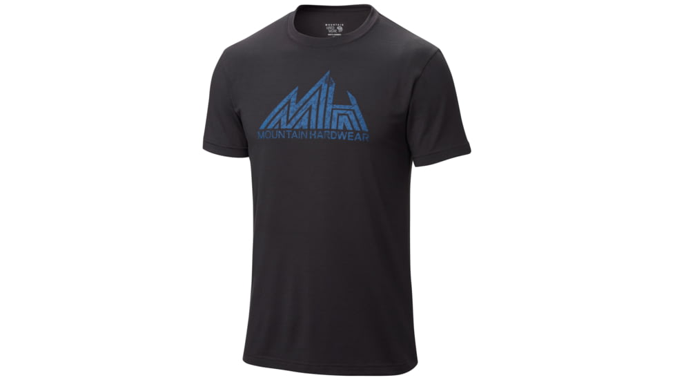 Mountain Hardwear Jagged MTN Short Sleeve T - Men's-Shark-Small