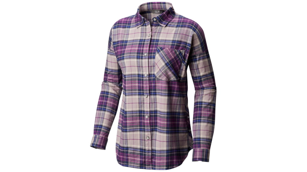 Mountain Hardwear Karsee Long Sleeve Shirt, Cosmos Purple, XS, 1795361502-XS