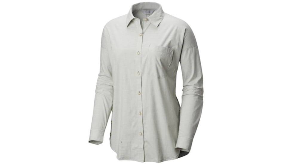 Mountain Hardwear Karsee Long Sleeve Shirt, Green Fade, L, 1795361393-L