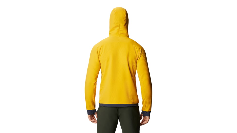 Mountain Hardwear Keele Ascent Hoody - Men's, Gold Hour, Large, OM8956750-L