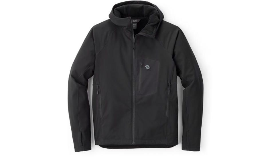 Mountain Hardwear Keele Hoody - Mens, Black, Extra Large, 1828531010-XL