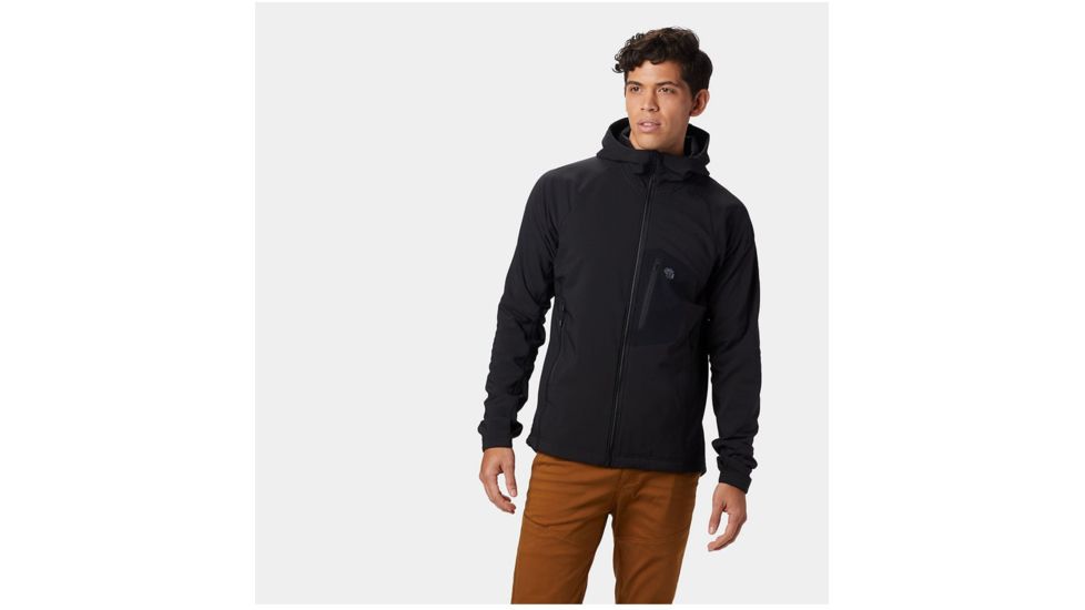 Mountain Hardwear Keele Hoody - Mens, Black, Extra Large, 1828531010-XL