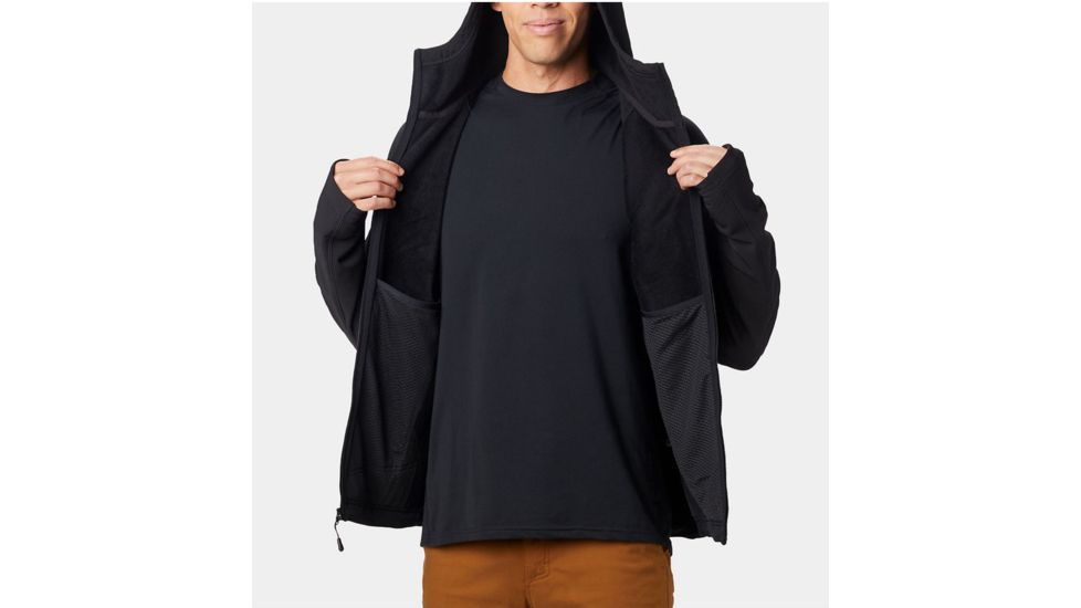 Mountain Hardwear Keele Hoody - Mens, Black, Extra Large, 1828531010-XL