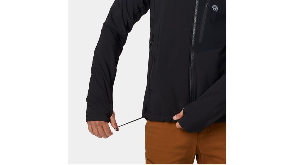 Mountain Hardwear Keele Hoody - Mens, Black, Extra Large, 1828531010-XL