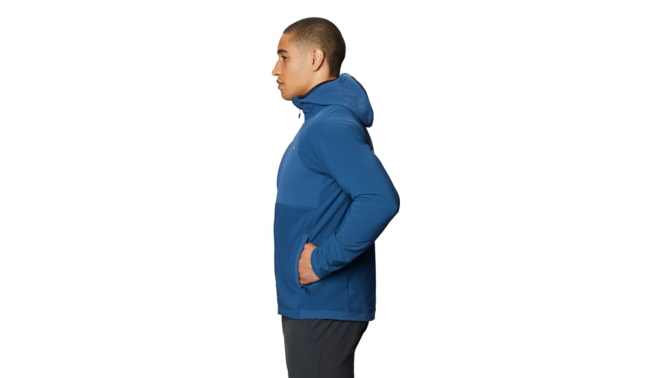 Mountain Hardwear Keele Hoody - Men's, Blue Horizon, Small, OM8737402-S