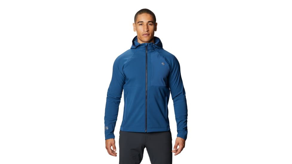 Mountain Hardwear Keele Hoody - Men's, Blue Horizon, Small, OM8737402-S