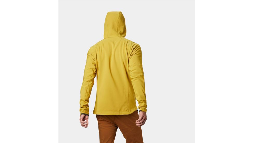 Mountain Hardwear Keele Hoody - Mens, Dark Citron, Small, 1828531358-S