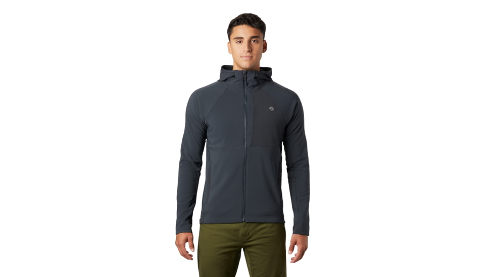 Mountain Hardwear Keele Hoody - Men's, Dark Storm, Extra Large, OM8737004-XL