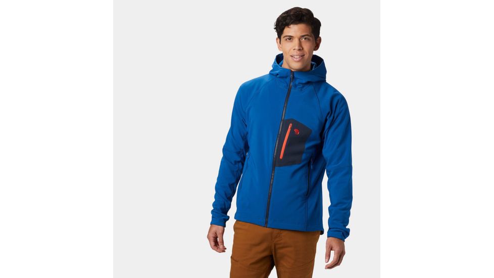 Mountain Hardwear Keele Hoody - Mens, Nightfall Blue, Small, 1828531448-S