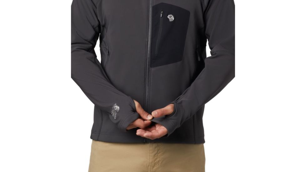 Mountain Hardwear Keele Hoody - Mens, Void, 42, 32 Inseam, OM7397012-M