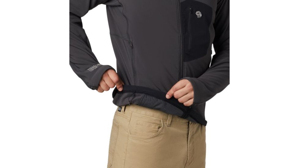 Mountain Hardwear Keele Hoody - Mens, Void, 42, 32 Inseam, OM7397012-M