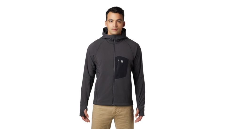 Mountain Hardwear Keele Hoody - Mens, Void, 42, 32 Inseam, OM7397012-M