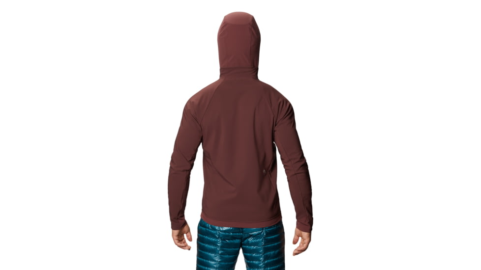 Mountain Hardwear Keele Hoody - Men's, Washed Raisin, Large, OM8737629-L