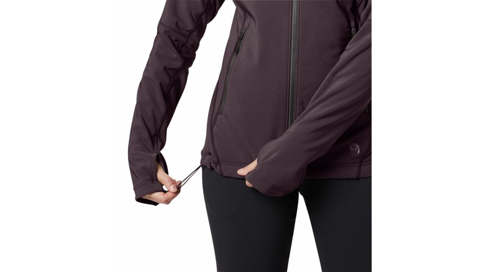 Mountain Hardwear Keele Hoody - Womens, Darkest Dawn, Medium, 1828371509-M