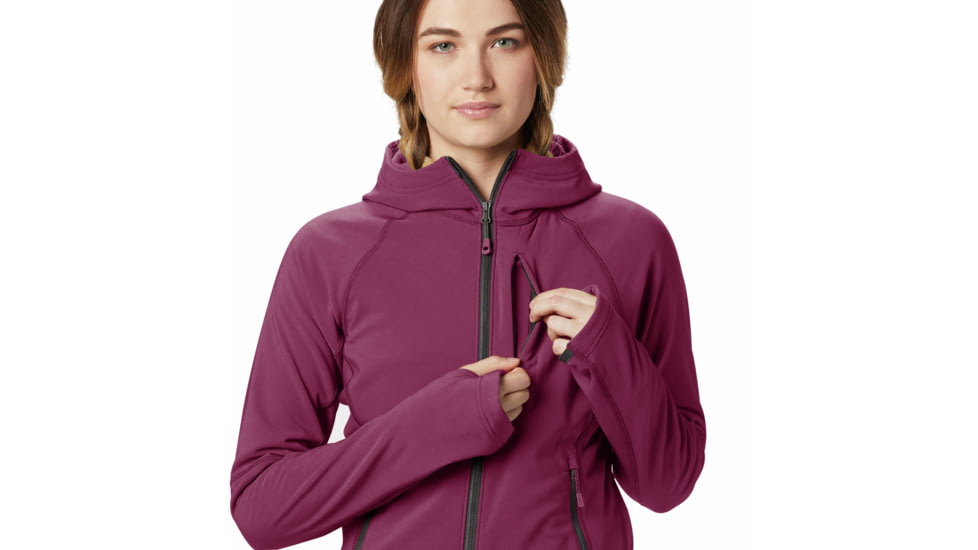 Mountain Hardwear Keele Hoody - Womens, Divine, Medium, 1828371662-M