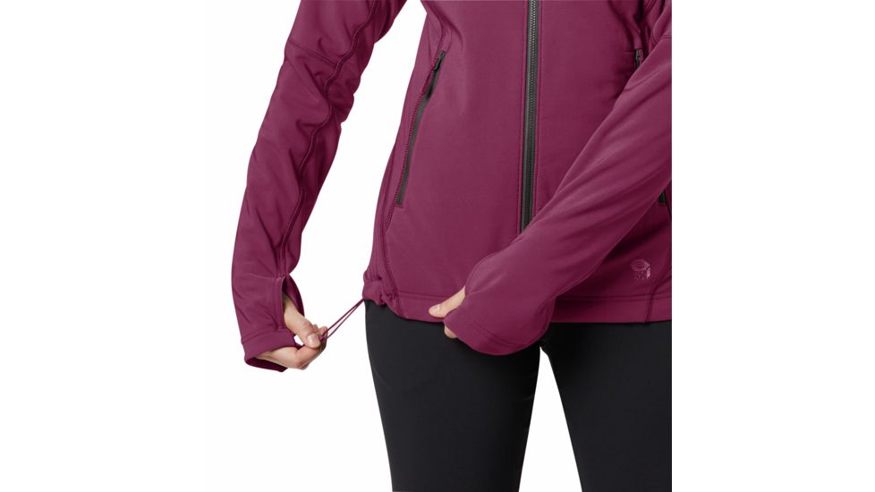 Mountain Hardwear Keele Hoody - Womens, Divine, Medium, 1828371662-M