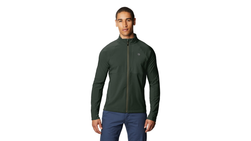 Mountain Hardwear Keele Jacket - Men's, Black Sage, Extra Large, OM8738306-XL
