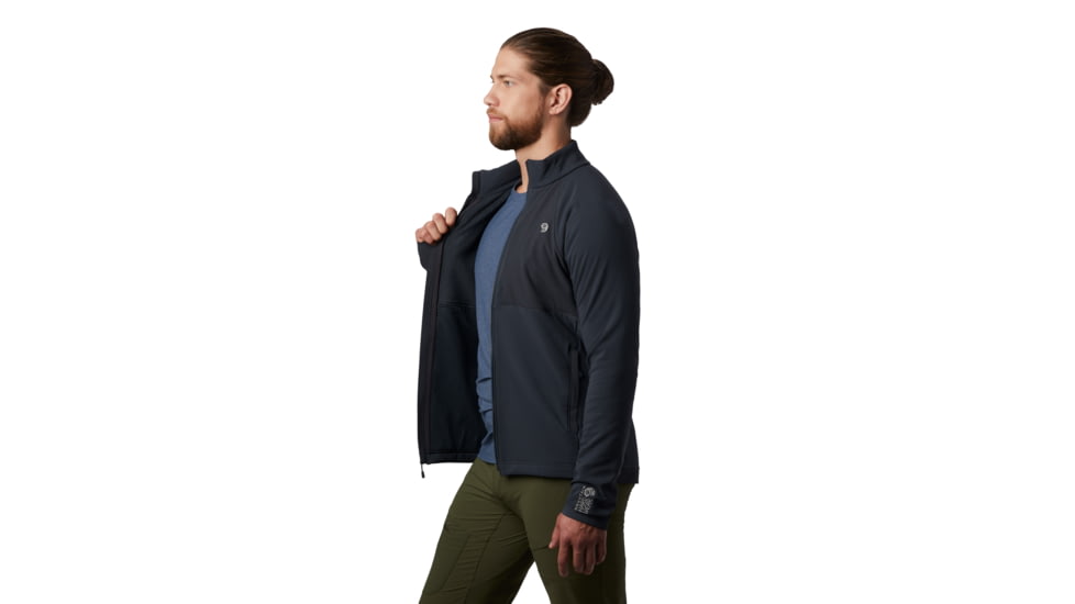 Mountain Hardwear Keele Jacket - Men's, Dark Storm, Extra Large, OM8738004-XL