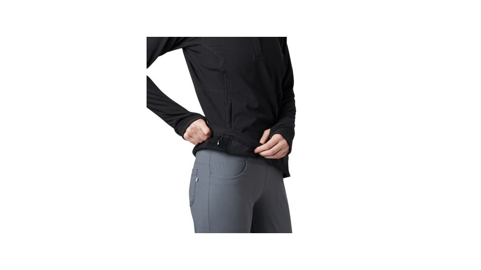 Mountain Hardwear Keele Pullover - Womens, Black, Large, 1828381010-L