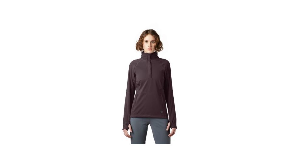 Mountain Hardwear Keele Pullover - Womens, Darkest Dawn, Small, 1828381509-S