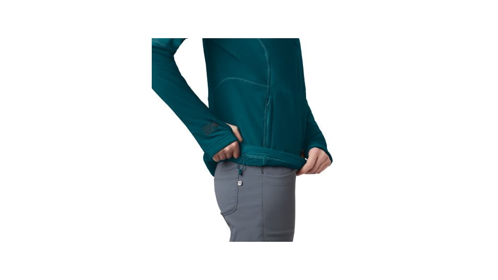 Mountain Hardwear Keele Pullover - Womens, Dive, Large, 1828381468-L