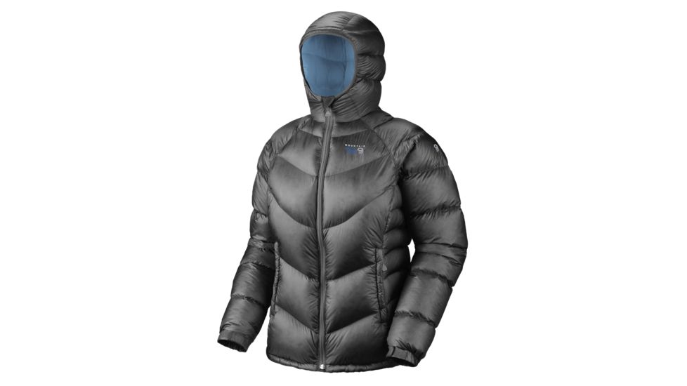 Mountain Hardwear Kelvinator Jacket - Women's-Black/Poppy-X-Large
