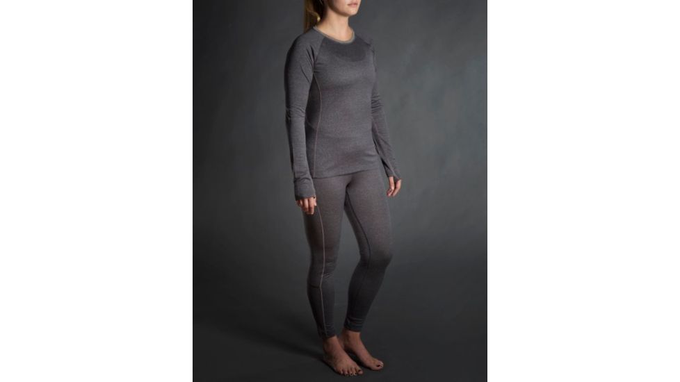 Mountain Hardwear Kinetic Long Sleeve Crew - Women's, Shark, L 1768571011-L