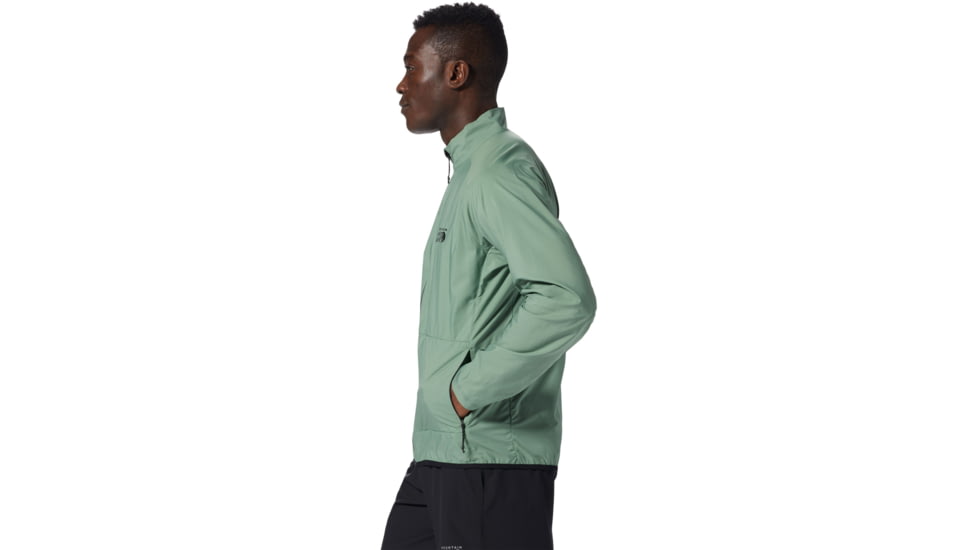 Mountain Hardwear Kor AirShell Full Zip Jacket - Mens, Aloe, Large, 1985041358-L