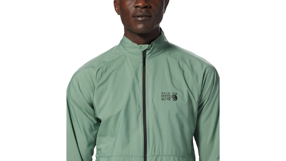Mountain Hardwear Kor AirShell Full Zip Jacket - Mens, Aloe, Large, 1985041358-L