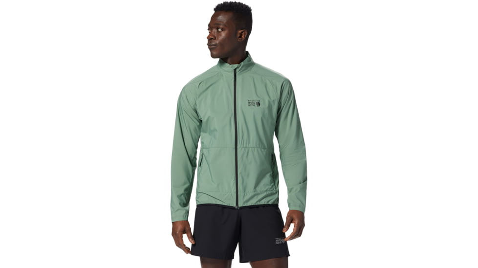 Mountain Hardwear Kor AirShell Full Zip Jacket - Mens, Aloe, Large, 1985041358-L