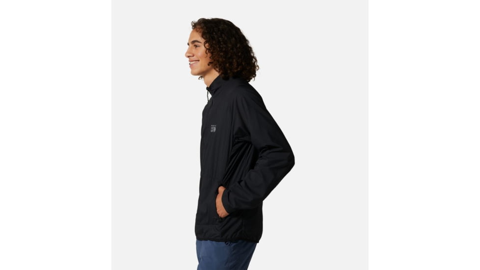 Mountain Hardwear Kor AirShell Full Zip Jacket - Mens, Black, Medium, 1985041010-M
