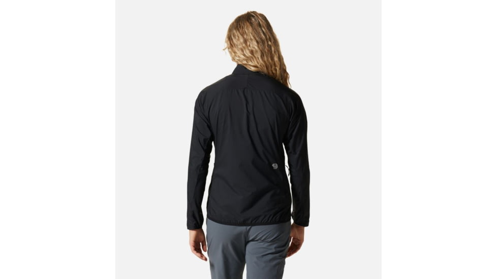 Mountain Hardwear Kor AirShell Full Zip Jacket - Womens, Black, Extra Large, 1985081010-XL