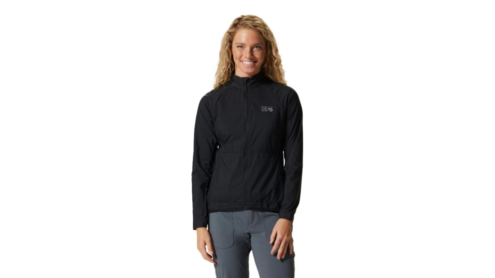 Mountain Hardwear Kor AirShell Full Zip Jacket - Womens, Black, Extra Large, 1985081010-XL