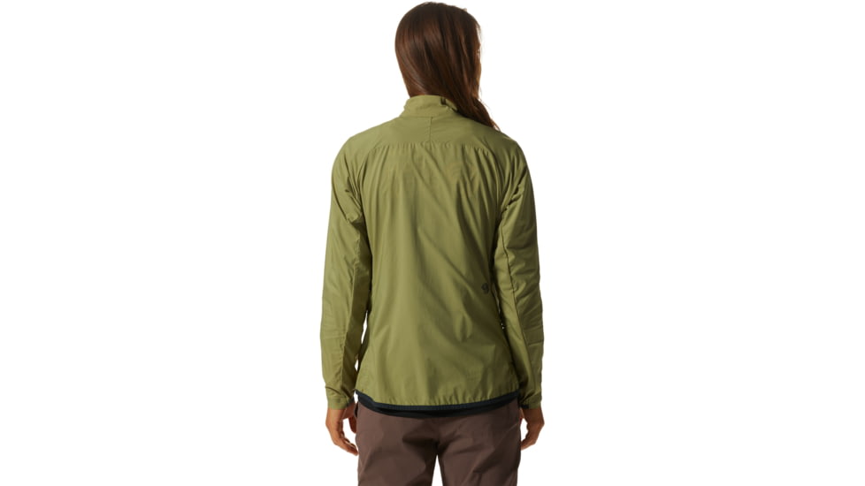 Mountain Hardwear Kor AirShell Full Zip Jacket - Womens, Light Cactus, Medium, 1985081338-M