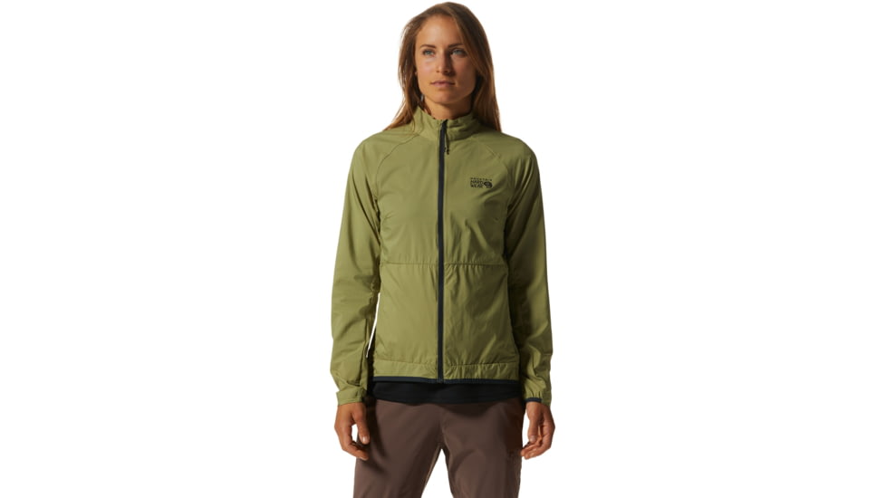 Mountain Hardwear Kor AirShell Full Zip Jacket - Womens, Light Cactus, Medium, 1985081338-M