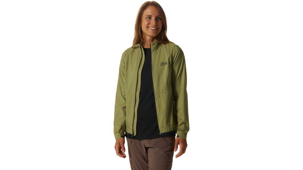 Mountain Hardwear Kor AirShell Full Zip Jacket - Womens, Light Cactus, Medium, 1985081338-M