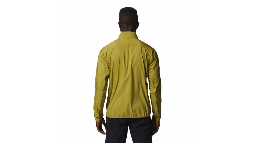 Mountain Hardwear Kor AirShell Full Zip Jackets - Mens, Moon Moss, Large, 1985041356-Moon Moss-L