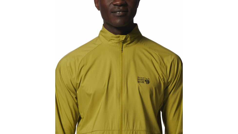 Mountain Hardwear Kor AirShell Full Zip Jackets - Mens, Moon Moss, Large, 1985041356-Moon Moss-L