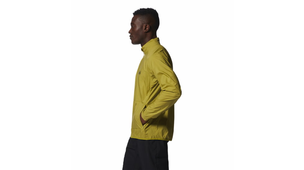 Mountain Hardwear Kor AirShell Full Zip Jackets - Mens, Moon Moss, Large, 1985041356-Moon Moss-L