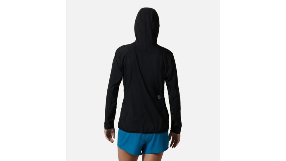 Mountain Hardwear Kor AirShell Hood Jacket - Womens, Black, Extra Large, 1985071010-XL