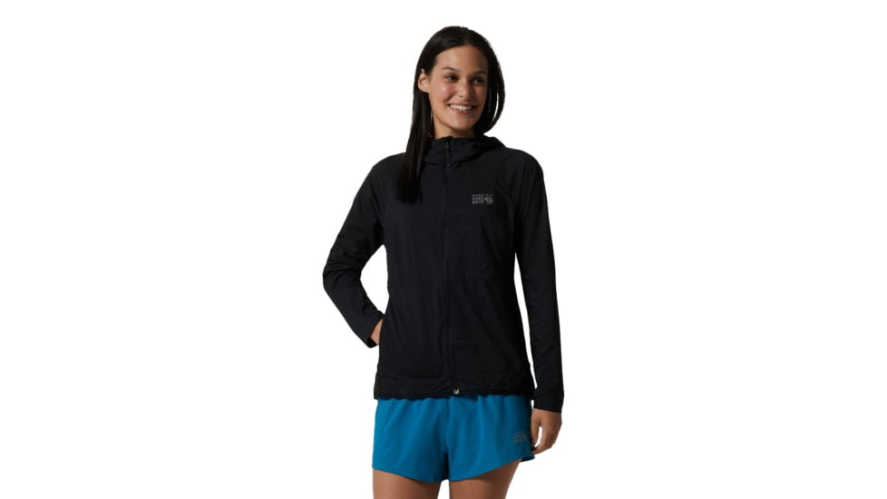Mountain Hardwear Kor AirShell Hood Jacket - Women's, Black, Extra Large, 1985071010-XL