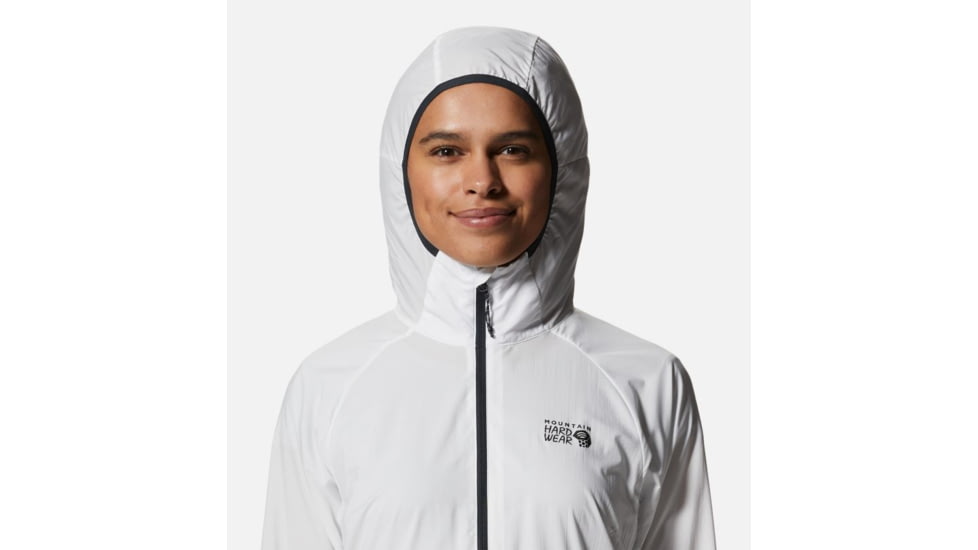 Mountain Hardwear Kor AirShell Hood Jacket - Womens, Fogbank, Medium, 1985071102-M