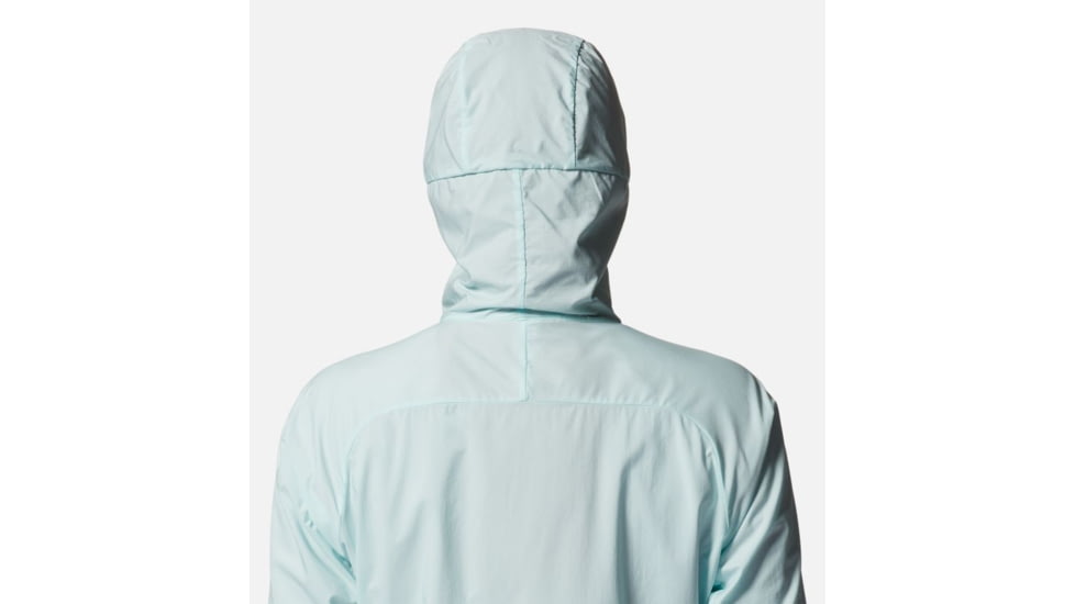 Mountain Hardwear Kor AirShell Hood Jacket - Womens, Pale Ice, Large, 1985071428-L