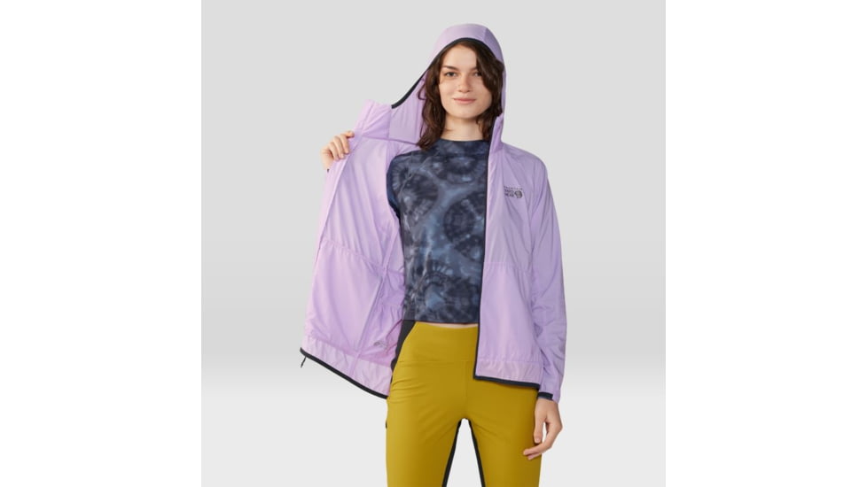 Mountain Hardwear Kor AirShell Hood Jacket - Womens, Wisteria, Large, 1985071567-L