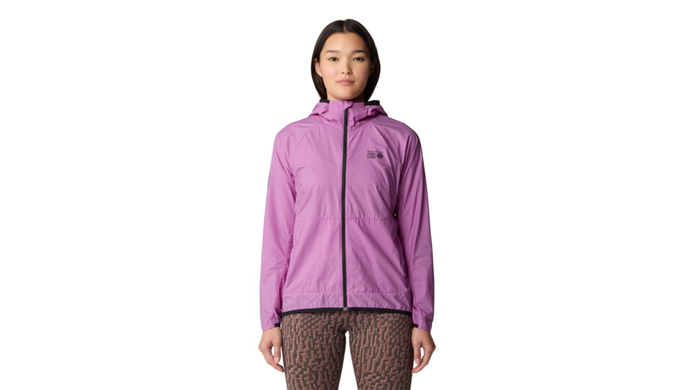 Mountain Hardwear Kor Airshell Hooded Jacket - Women's, Lilac Glow, XL, 190423039715