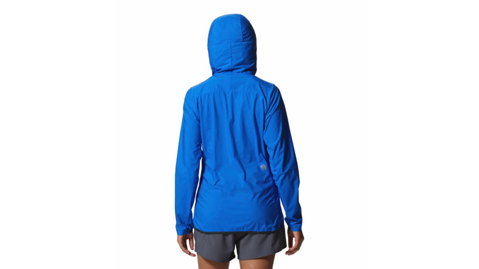 Mountain Hardwear Kor AirShell Hoody - Womens, Bright Island Blue, Large, 1985071409-B-L