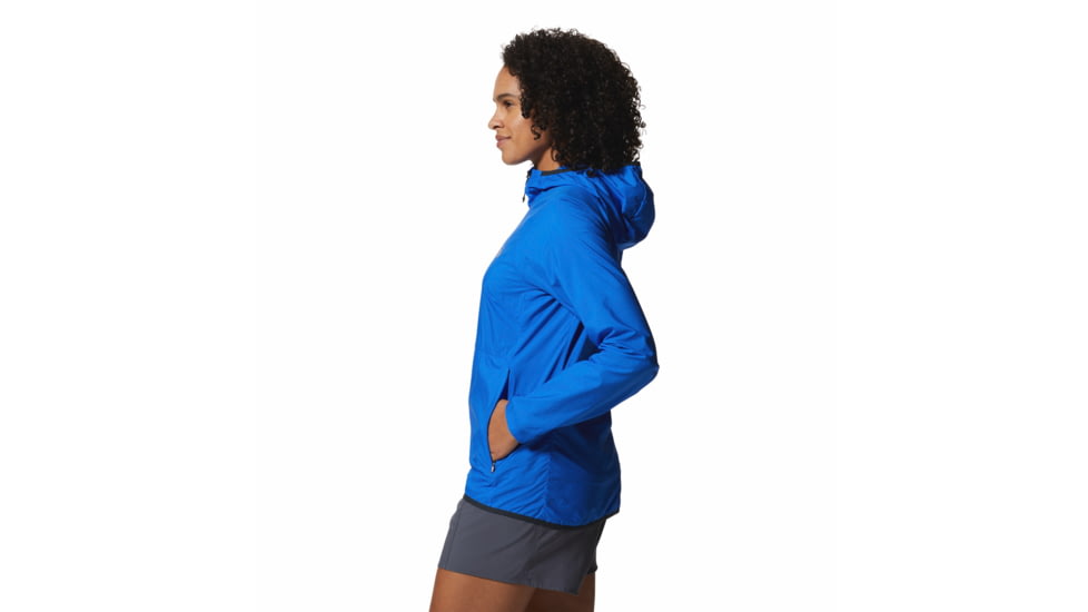 Mountain Hardwear Kor AirShell Hoody - Womens, Bright Island Blue, Large, 1985071409-B-L