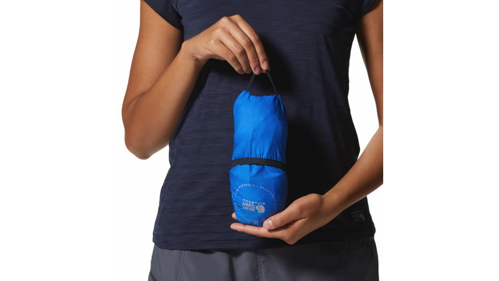 Mountain Hardwear Kor AirShell Hoody - Womens, Bright Island Blue, Large, 1985071409-B-L