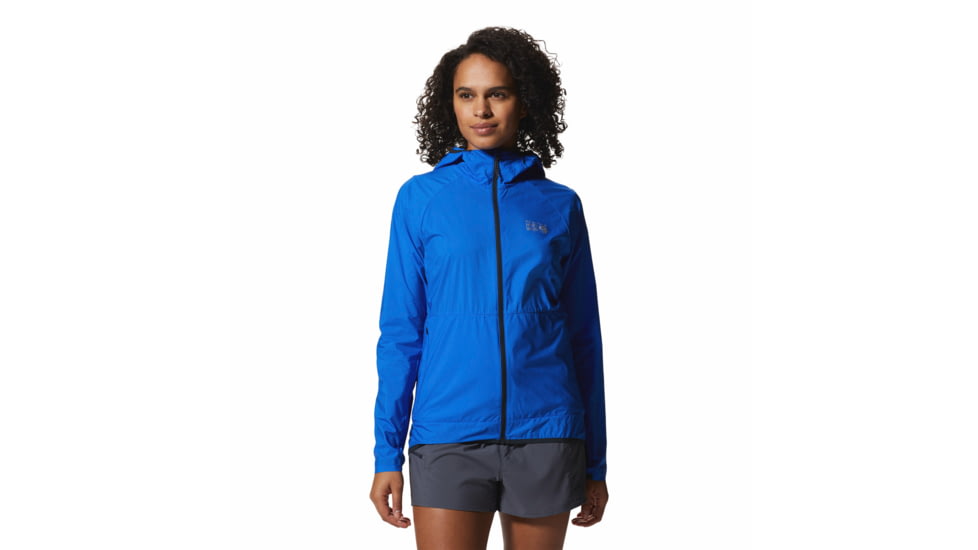 Mountain Hardwear Kor AirShell Hoody - Women's, Bright Island Blue, Small, 1985071409-B-S