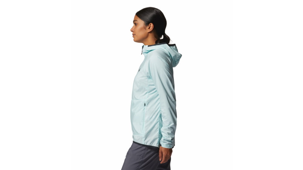 Mountain Hardwear Kor AirShell Hoody - Womens, Pale Ice, Small, 1985071428-Pale Ice-S